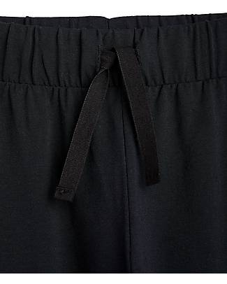 Mini Rodini Basic Sweatpants - Black - TENCEL™ Lyocell Trousers