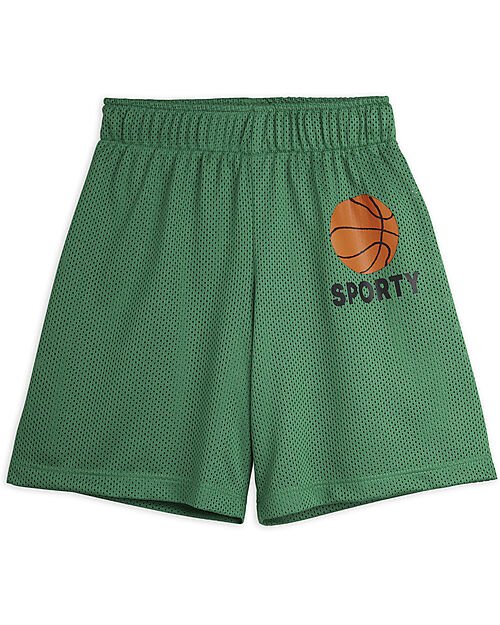 Mini Rodini Basket Shorts - Green Shorts