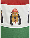 Mini Rodini Bloodhound Bucket Hat - Multi - 100% Organic Cotton GOTS Sunhats