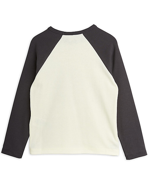 Mini Rodini Camp M.Rodini Raglan Long Sleeves Tee - Squirrel - Organic Cotton Long Sleeves Tops