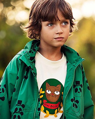 Mini Rodini Cat Badge T-Shirt - 100% Organic cotton T-Shirts And Vests