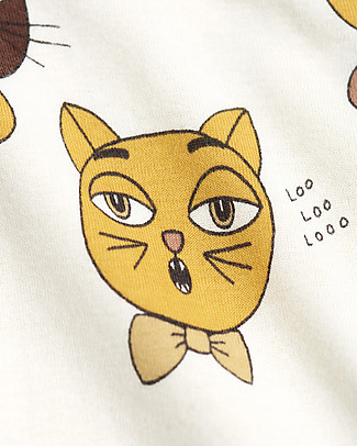 Mini Rodini Cat Choir Leggings - 100% Organic Cotton Leggings