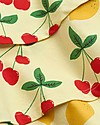 Mini Rodini Cherry Lemonade Dress - Yellow - Elasticated Organic Cotton Dresses_