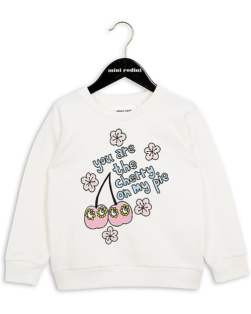 Mini Rodini Cherry Sweater - Organic cotton Sweatshirts