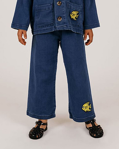 Mini Rodini Denim Paper Bag Trousers Trousers