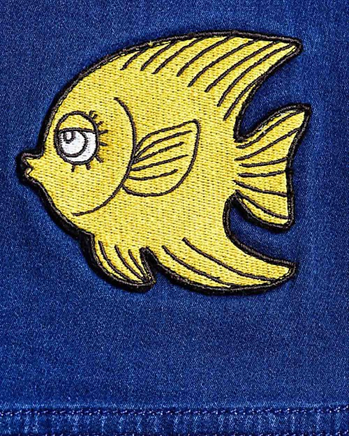 Mini Rodini Denim Paper Bag Trousers Trousers