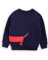 Mini Rodini Dog Sweater, Navy - 100% organic cotton Sweatshirts