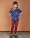 Mini Rodini Donkey T-Shirt, Blue - 100% Organic cotton Bluse