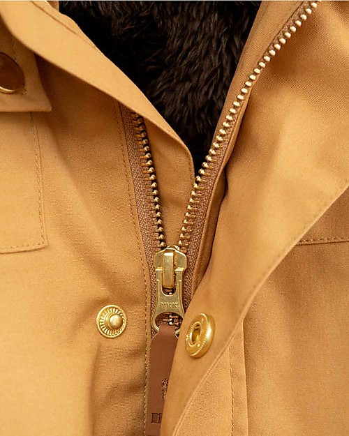 Mini Rodini Duck Parka, Brown - Water-repellent! Jackets