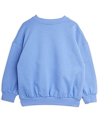 Mini Rodini Edelweiss Sweatshirt - Blue - 100% Organic Cotton Sweatshirts