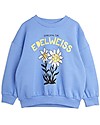 Mini Rodini Edelweiss Sweatshirt - Blue - 100% Organic Cotton Sweatshirts