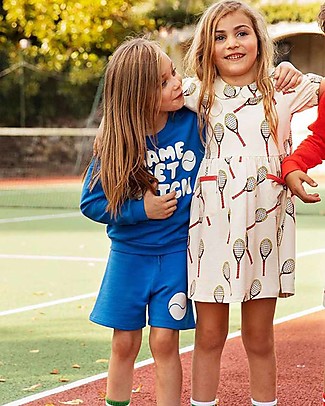 Mini Rodini Game Sweatshorts - 100% Organic Cotton Shorts