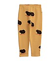 Mini Rodini Guinea Pig Sweatpants, Beige - 100% Organic Cotton Trousers