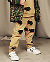 Mini Rodini Guinea Pig Sweatpants, Beige - 100% Organic Cotton Trousers