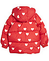 Mini Rodini Hearts Pico Puffer Jacket - 100% Recycled Fabric - Water Resistant Down Jacket