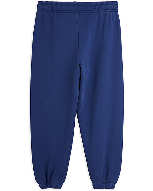 Mini Rodini Jogging Sweatpants - Blue - 100% Organic Cotton Trousers