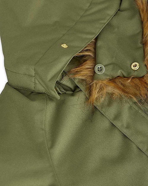 Mini Rodini K2 Parka - Green - Advanced Winter Jacket Coats