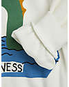 Mini Rodini Loch Ness Sweatshirt - White - Organic Cotton Sweatshirts
