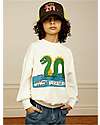 Mini Rodini Loch Ness Sweatshirt - White - Organic Cotton Sweatshirts