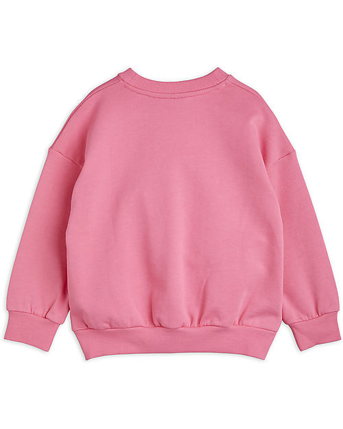 Mini Rodini Long Sleeved Sweatshirt - Book Club - Pink - 100% Organic Cotton GOTS Sweatshirts
