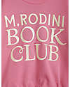 Mini Rodini Long Sleeved Sweatshirt - Book Club - Pink - 100% Organic Cotton GOTS Sweatshirts