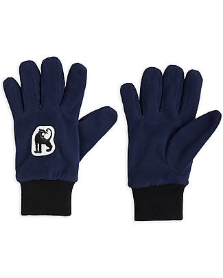 Mini Rodini Microfleece Gloves - Navy Gloves