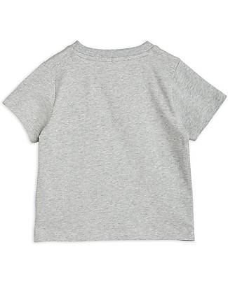 Mini Rodini Nessie T-Shirt - Grey Melange - Organic Cotton T-shirts