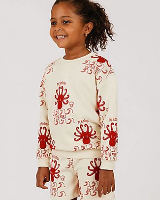 Mini Rodini Octopus Sweatshirt - 100% Organic Cotton Sweatshirts