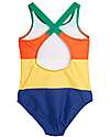 Mini Rodini One-piece swimsuit - Stripes - Multi- Recycled Material Swimsuits