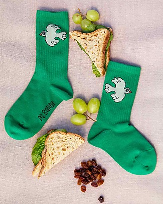 Mini Rodini Pack of 3 Socks - Squirrels - Organic Cotton Socks