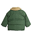 Mini Rodini Panda Puffer Jacket - Green - Breathable and Water Resistant Waterproof