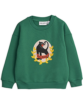 Mini Rodini Panther Badge Sweatshirt - 100% Organic Cotton Sweatshirts