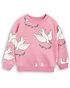 Mini Rodini Peace Sweater, Pink - 100% organic cotton, fair-trade Sweatshirts