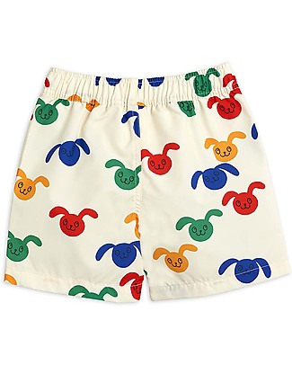 Mini Rodini Rabbit swim shorts - offwhite - 100% recycled polyester Swimming Trunks