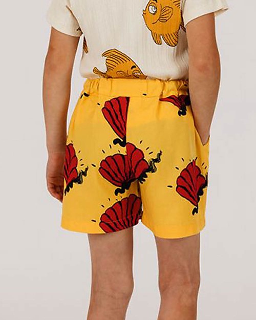 Yellow 2024 woven shorts