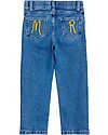 Mini Rodini Straight Denim Jeans - Blue - Organic Cotton Jeans