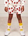 Mini Rodini Strawberry SweatShorts - Offwhite - 100% organic cotton Shorts