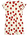 Mini Rodini Strawberry Wing Dress - Offwhite - 100% organic cotton Dresses_