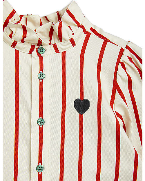 Mini Rodini Stripe Woven Blouse - Multicolor - 100% Organic Cotton GOTS Bluse