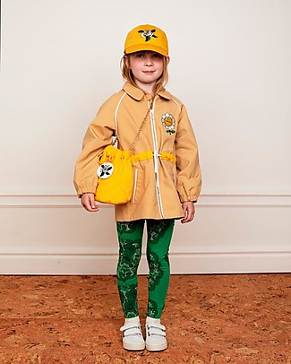 Mini Rodini Summer Jacket - Flower - Organic Cotton and Recycled Fabric Jackets