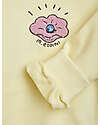 Mini Rodini Sweatshirt Long Sleeves - in Chenille - Shell - Yellow - 100% Organic Cotton Sweatshirts
