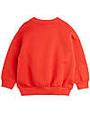 Mini Rodini Sweatshirt - Mallorca Patch - Red - 100% Organic Cotton GOTS Sweatshirts