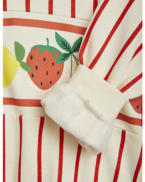 Mini Rodini Sweatshirt - Multi Fruits Border Stripe - 100% Organic Cotton GOTS
​ Sweatshirts
