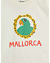 Mini Rodini T-shirt - Parrot/Mallorca Print - White - 100% Organic Cotton GOTS T-shirts