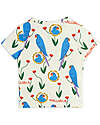 Mini Rodini T-shirt - Parrot Print - 100% Organic Cotton GOTS T-shirts