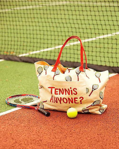 Mini Rodini Tennis Adult Bag - 100% Organic cotton Diaper Changing Bags