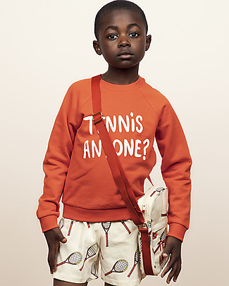 Mini Rodini Tennis Anyone Sweatshirt - 100% Organic Cotton Sweatshirts