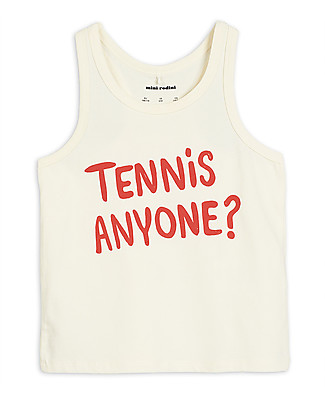 Mini Rodini Tennis Anyone Tanktop - 100% Organic cotton T-Shirts And Vests