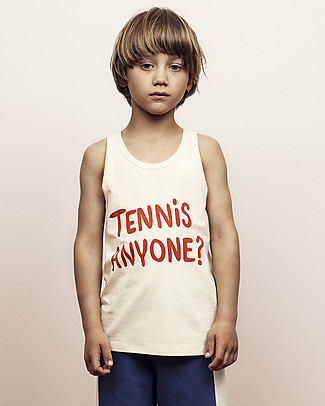 Mini Rodini Tennis Anyone Tanktop - 100% Organic cotton T-Shirts And Vests