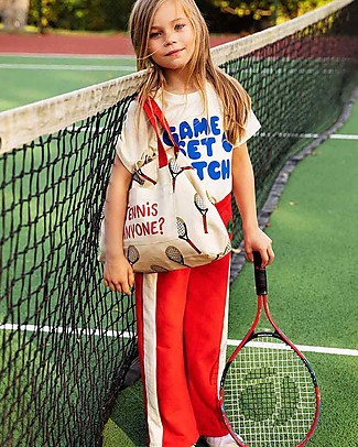 Mini Rodini Tennis Kids Bag - 100% Organic cotton Diaper Changing Bags & Accessories